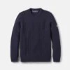ABERSOCH CABLE KNIT JUMPER-DARK-NAVY-1 Abersoch Cable Knit Jumper