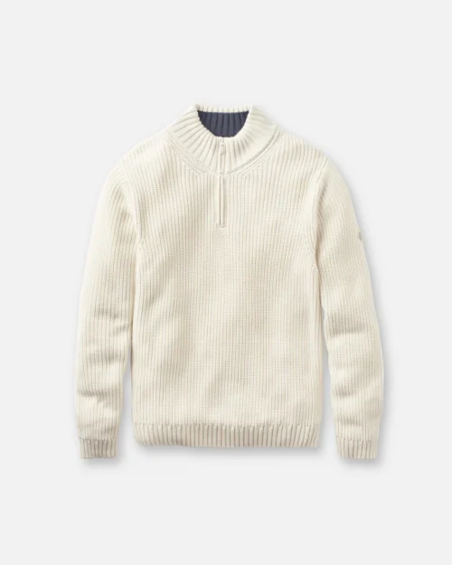 Golant Quarter Zip Ribbed Knit