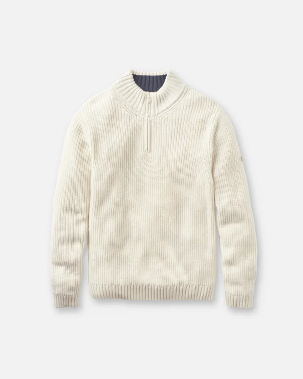 Golant Quarter Zip Ribbed Knit