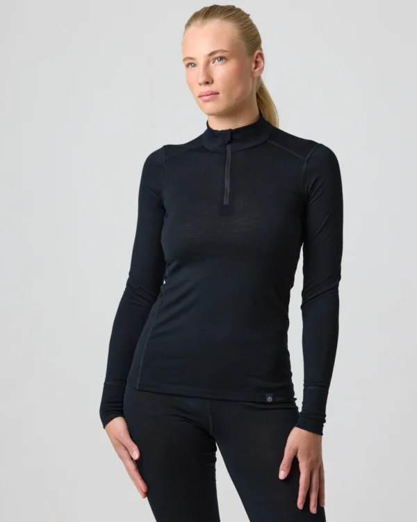 Merino 200 Zip Top wmn