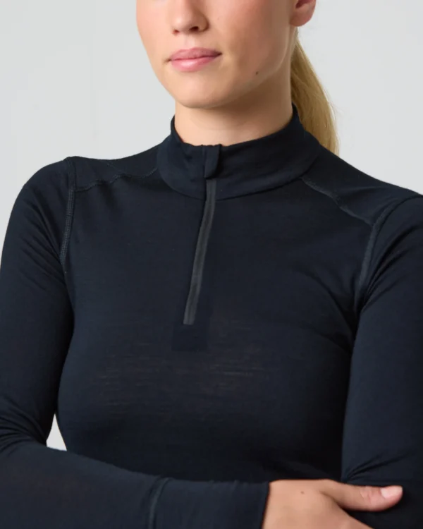 Merino 200 Zip Top wmn